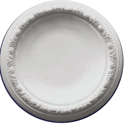 רוזטה מעוטרת לתקרה R49