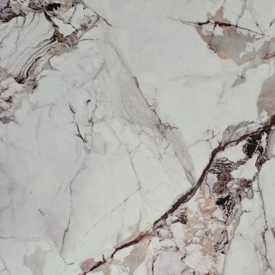 חיפוי קיר PVC דמוי שיש לבן עם גידים MA04