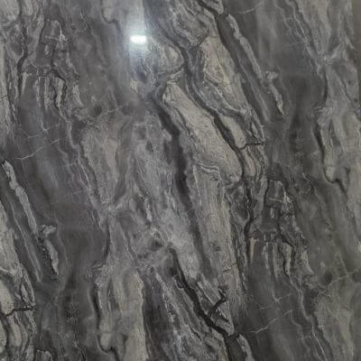 חיפוי קיר PVC דמוי שיש בצבע אפור כהה MA11